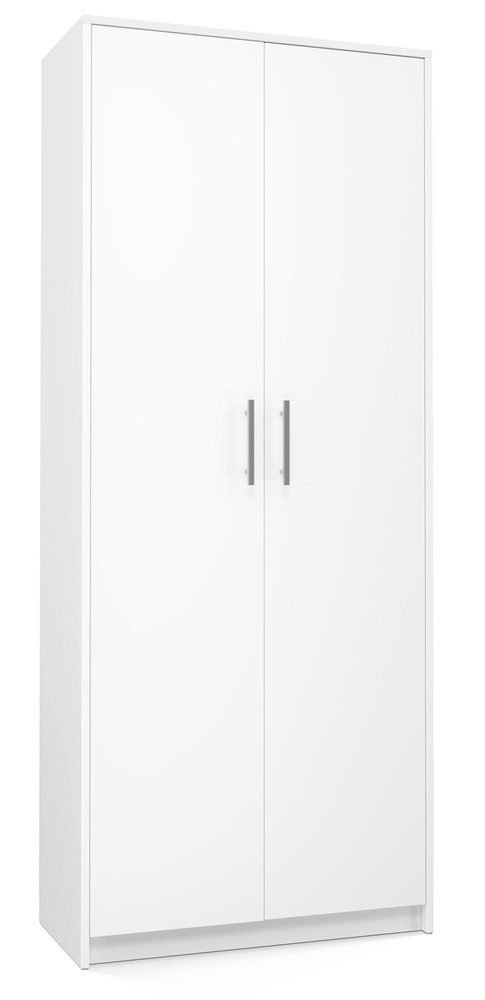 Opbergkast S8120 – 74 × 180 × 35 cm – Wit - afbeelding 2