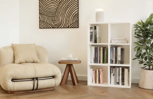 Vakkenkast Y5781 MINI – 90 × 60 × 30 cm – Wit - afbeelding 2