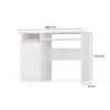 Bureau N1501 – 98,5 × 75,5 × 51 cm – Links