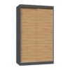 Kledingkast W8315 – 120 × 200 × 61 cm – kledingroede – uitvoering C