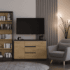 Dressoir Y2250 2D3S – 120 × 75 × 40 cm - afbeelding 2