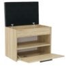 Schoenenkast A3289 MINI – 60 × 49 × 35 cm – Sonoma eiken - afbeelding 3